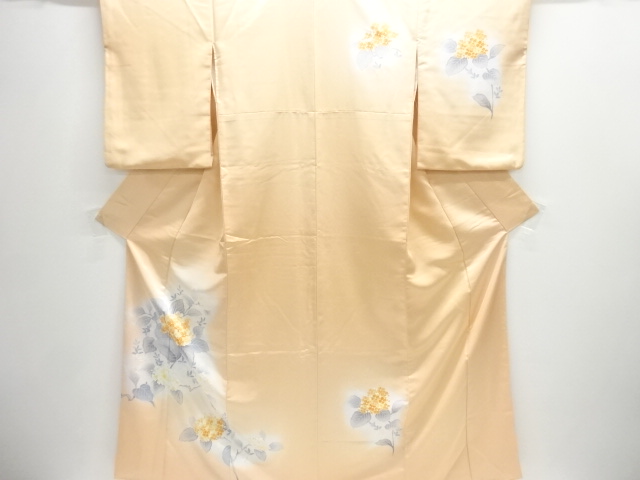 紫陽花模様訪問着